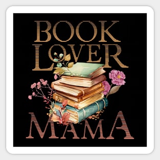 Book Lover Mama Sticker
